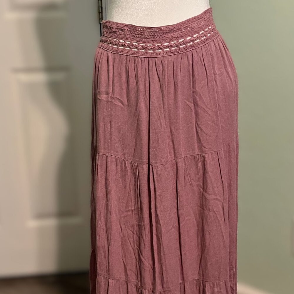 Breeze Ever Dusty Rose Skirt, Size L